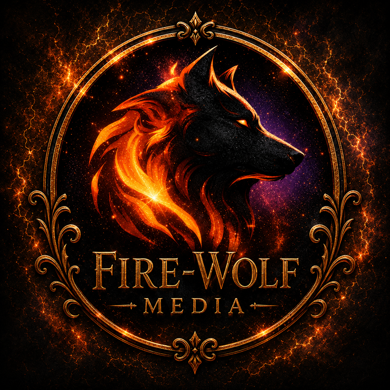 Fire-Wolf Media logo